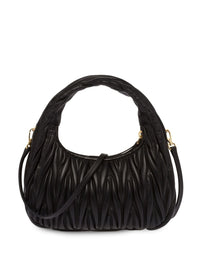 Miu Miu Women Wander Small Leather Hobo Bag