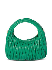 Miu Miu Women Wander Small Leather Hobo Bag