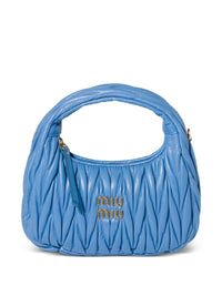 Miu Miu Women Wander Small Leather Hobo Bag