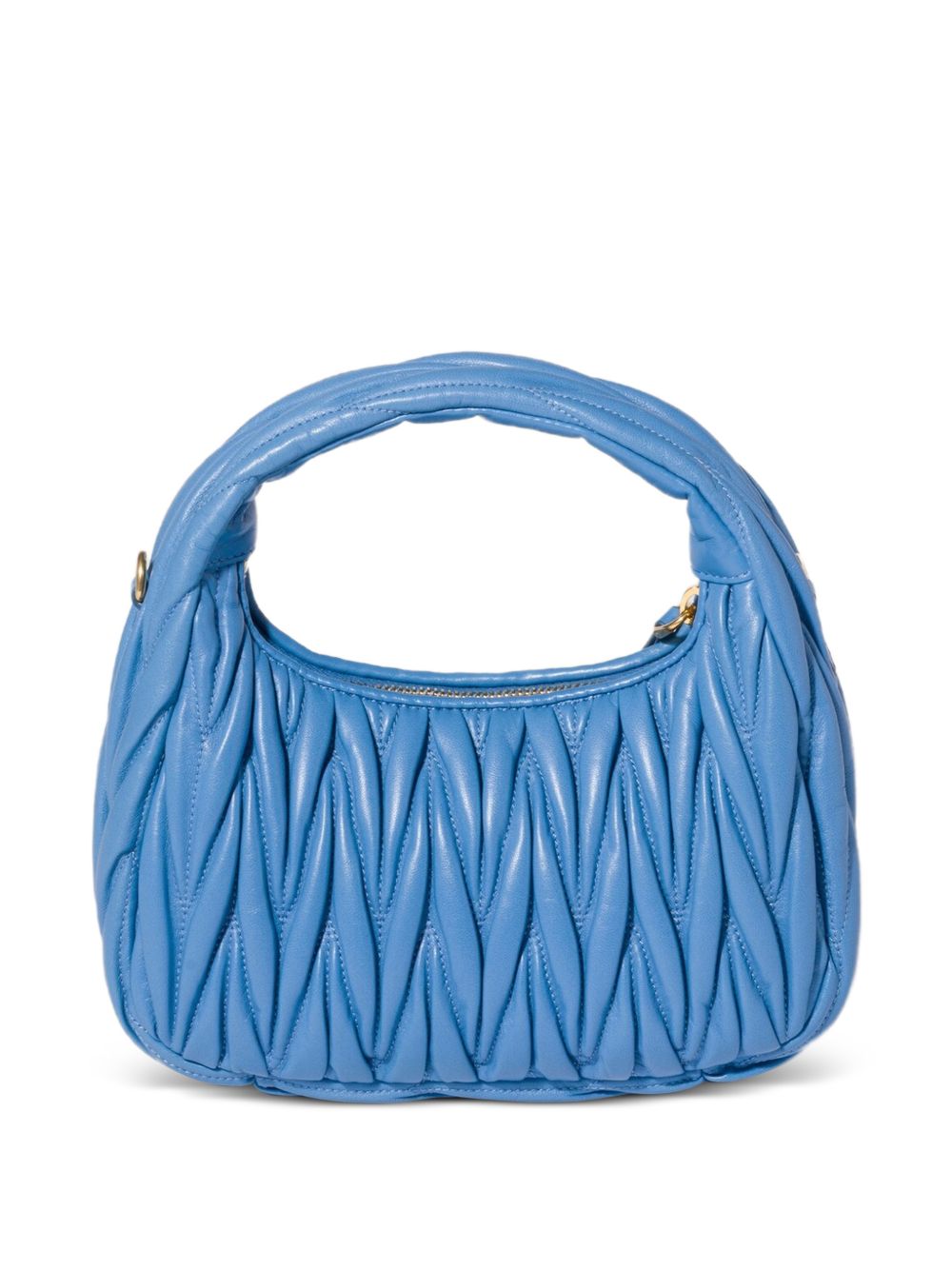 Miu Miu Women Wander Small Leather Hobo Bag