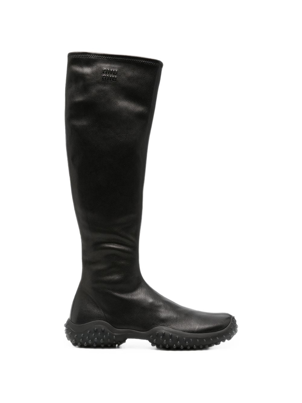 Miu Miu Women Stretch Leather Boots