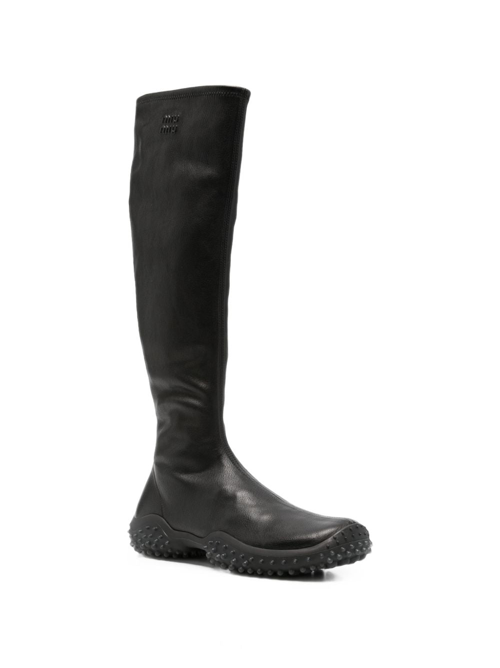 Miu Miu Women Stretch Leather Boots