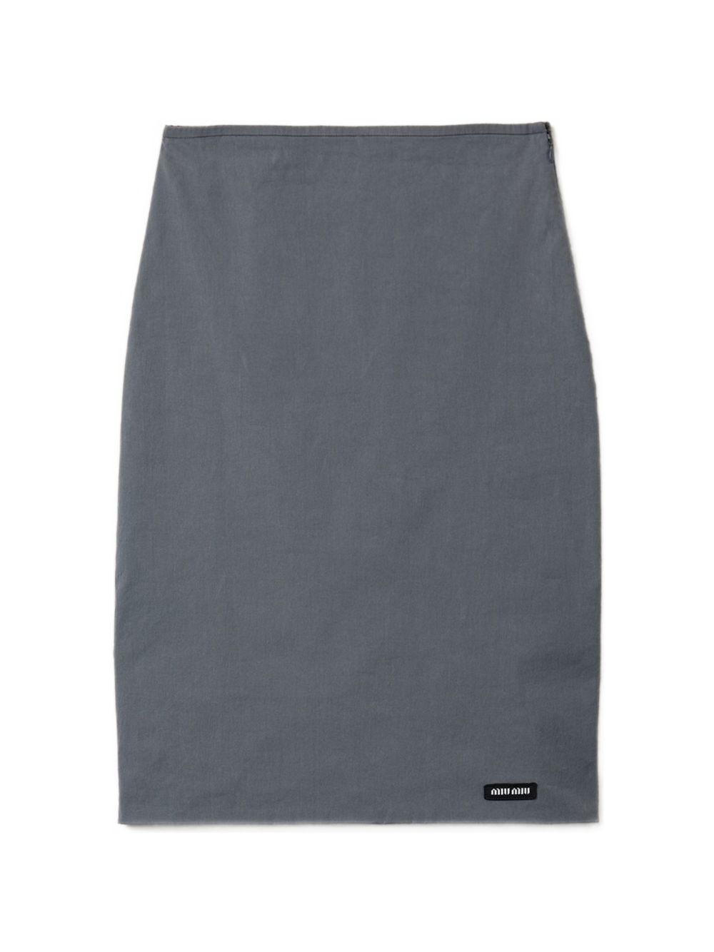 Miu Miu Women Stretch Cotton Midi Skirt