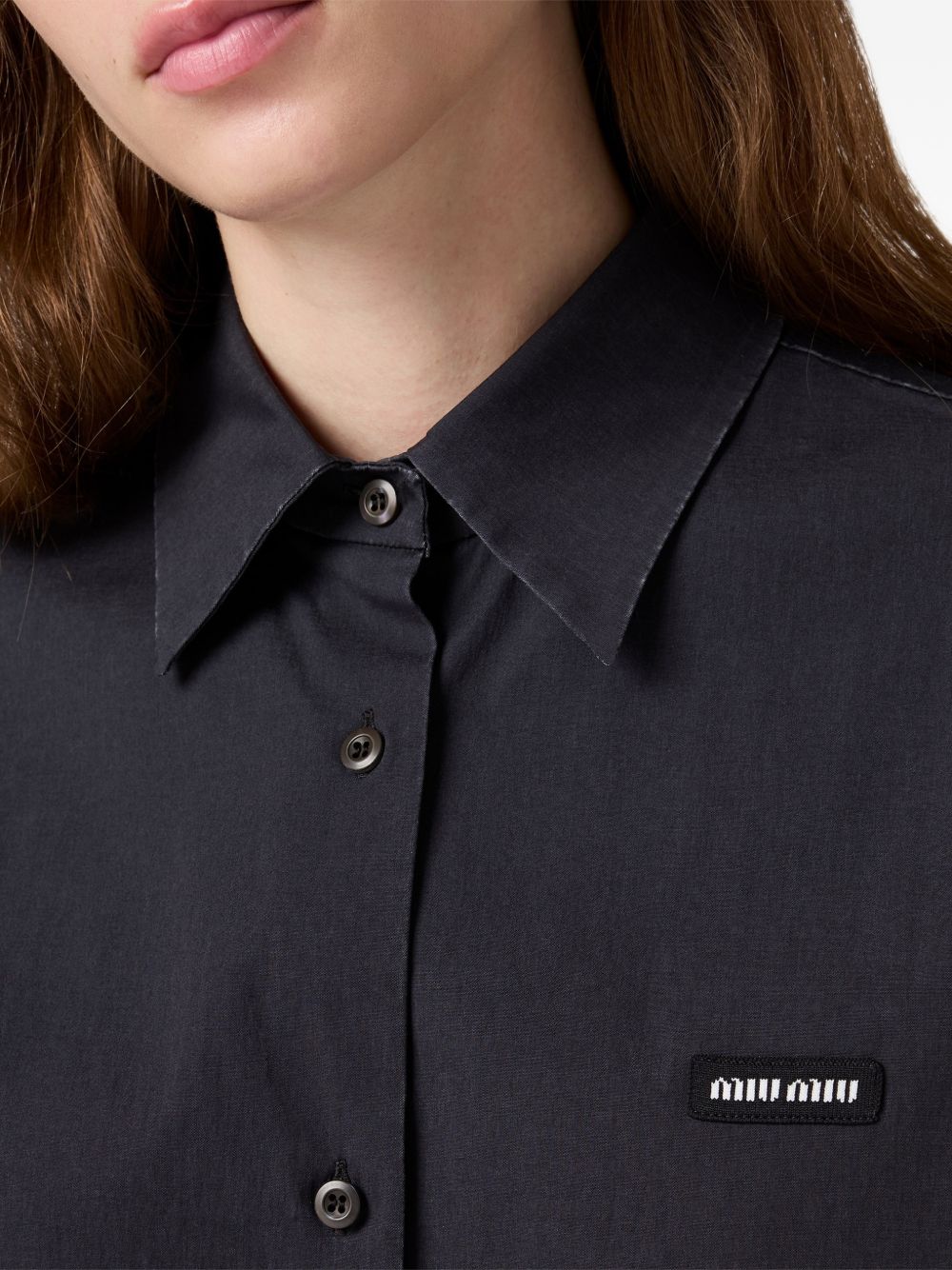 Miu Miu Women Cotton Shirt