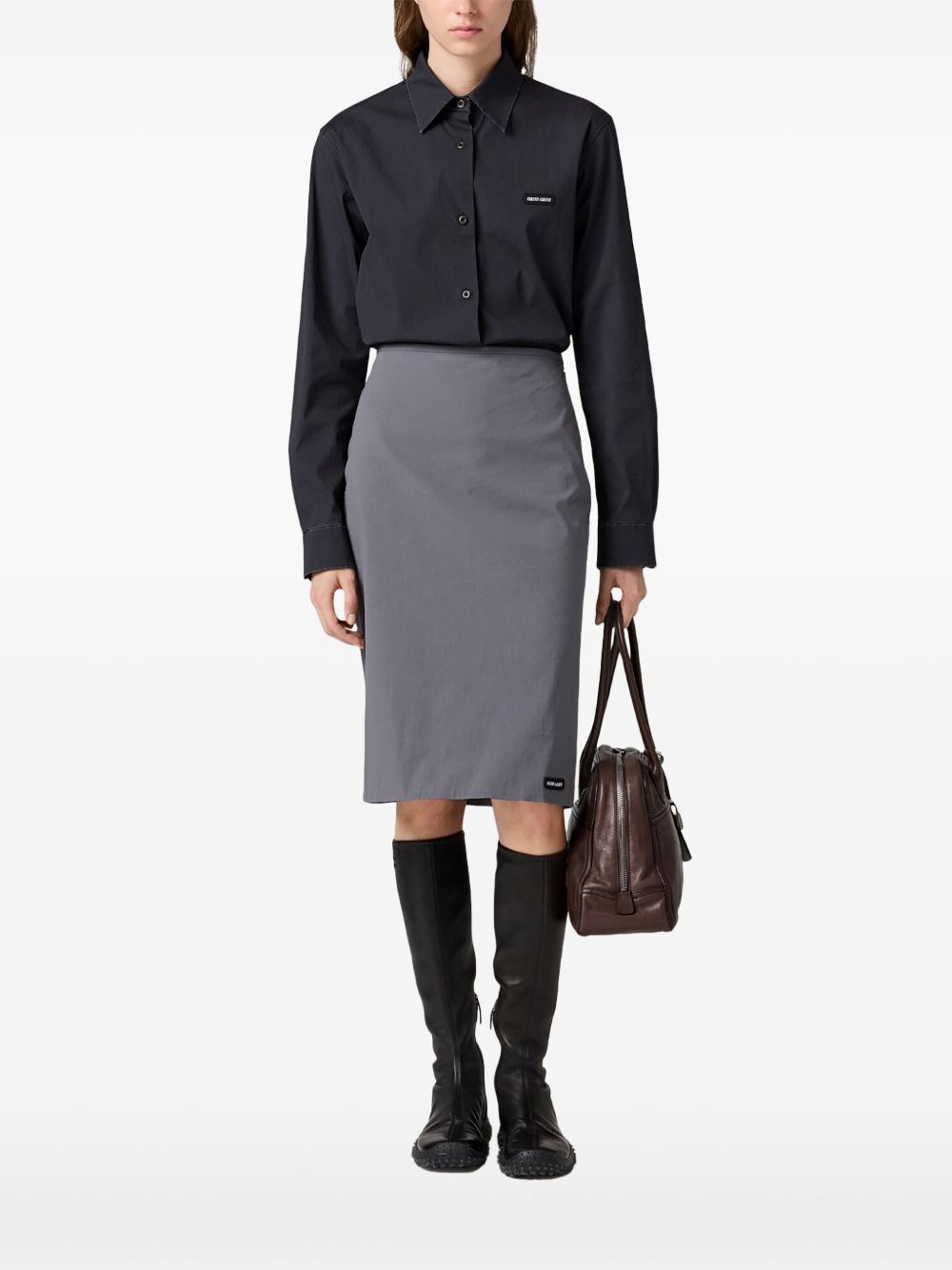 Miu Miu Women Cotton Shirt