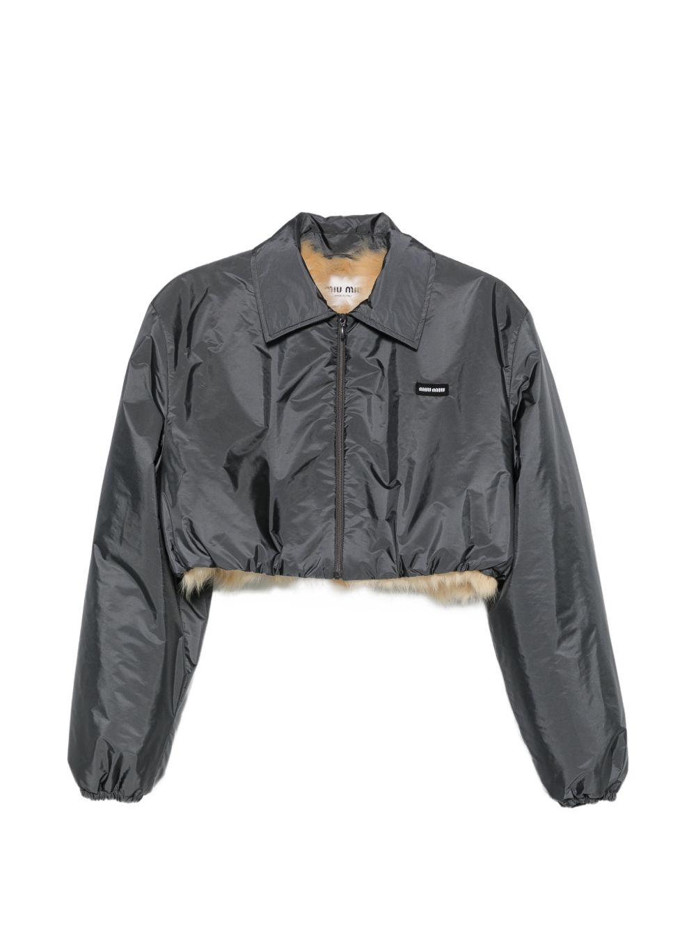 Miu Miu Women Cropped Blouson Jacket