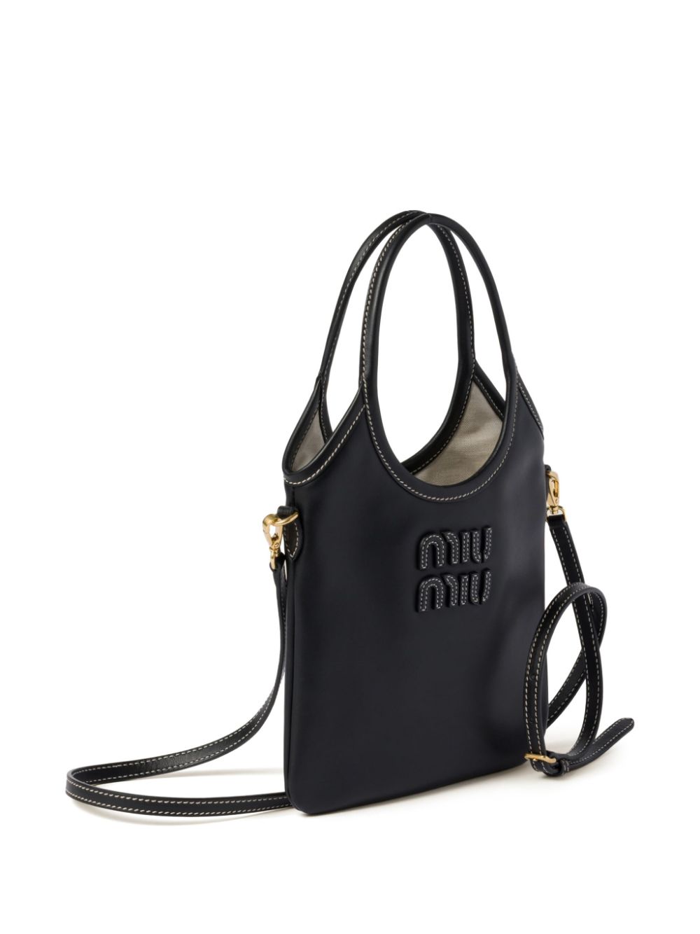 Miu Miu Women Ivy Mini Leather Handbag