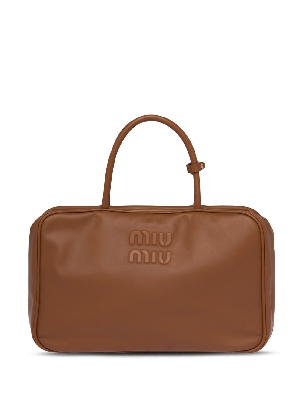 Miu Miu Women Beau Large Leather Handbag