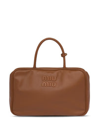Miu Miu Women Beau Large Leather Handbag
