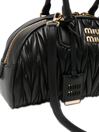 Miu Miu Women Arcadie Leather Handbag