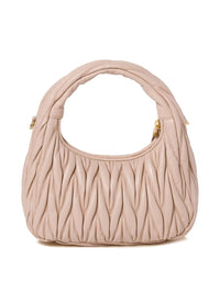 Miu Miu Women Wander Small Leather Hobo Bag