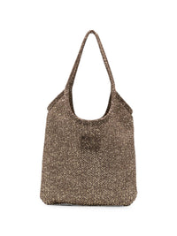 Miu Miu Women Ivy Sequined Net Shoulder Bag