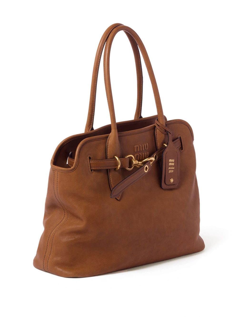 MIU MIU Miu Miu Women Aventure Medium Leather Handbag