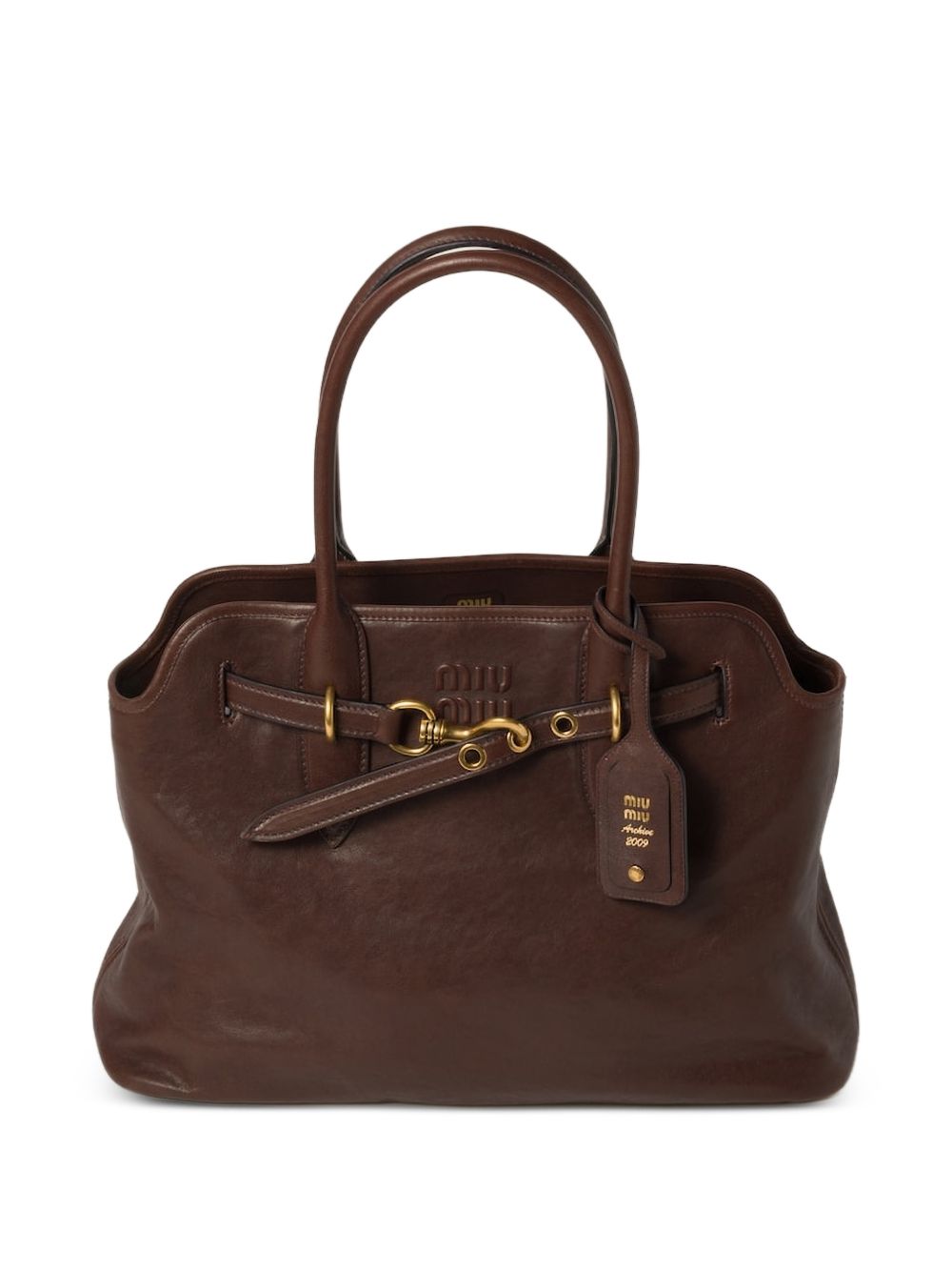 Miu Miu Women Aventure Medium Leather Handbag