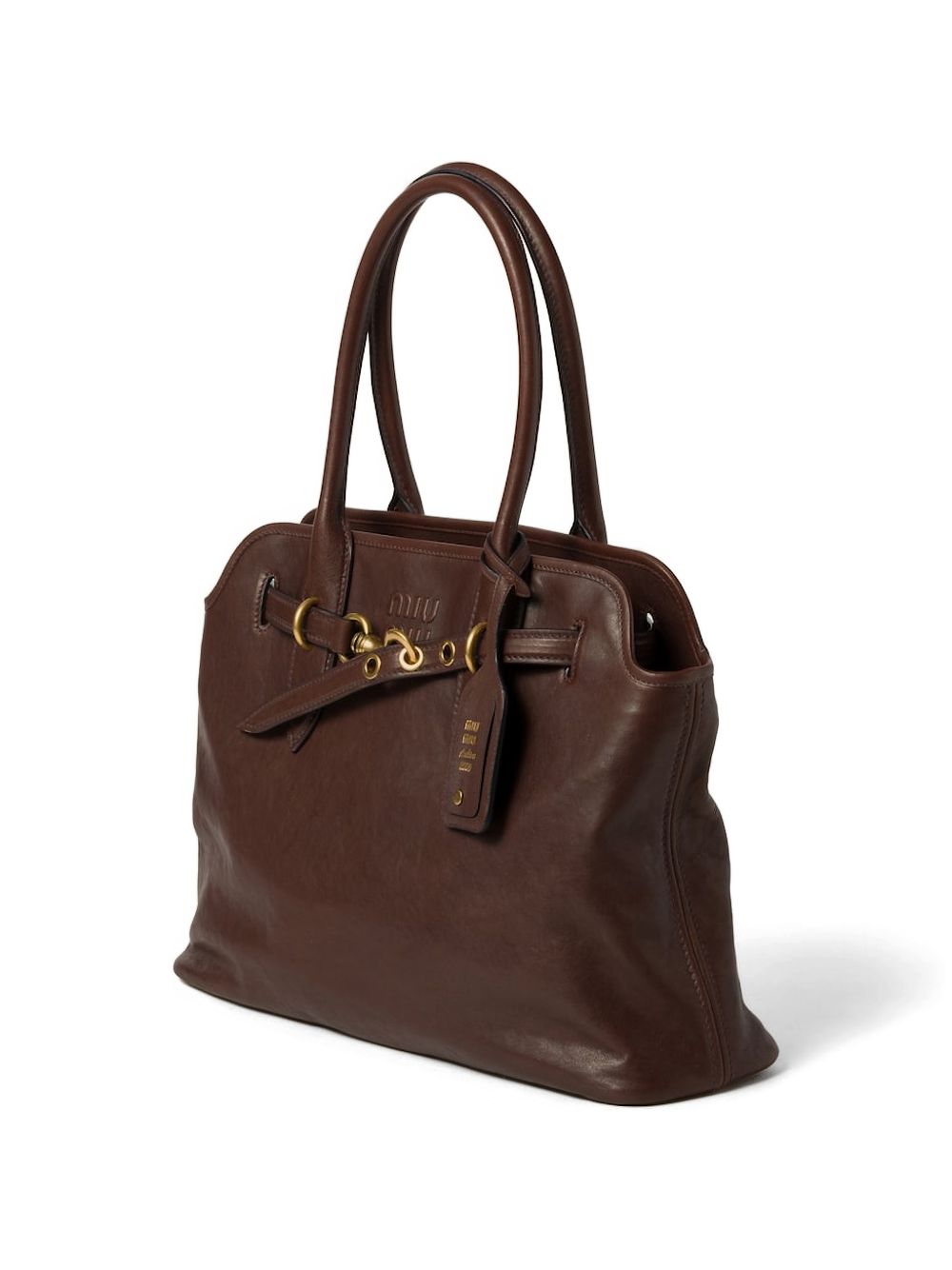 Miu Miu Women Aventure Medium Leather Handbag