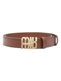 Miu Miu Women Leather Belt