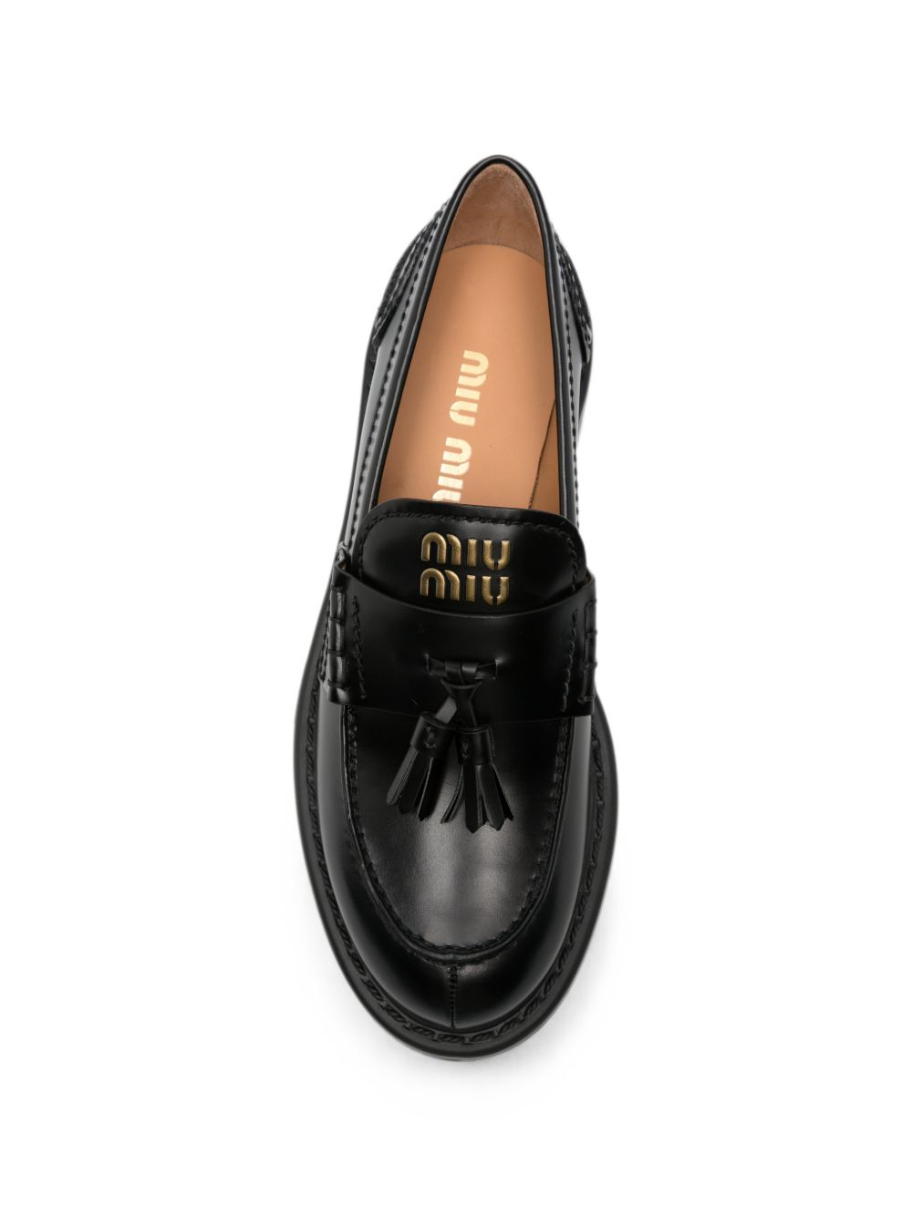Miu Miu Women Leather Loafers