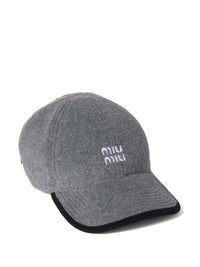 Miu Miu Women Logo Baseball Cap