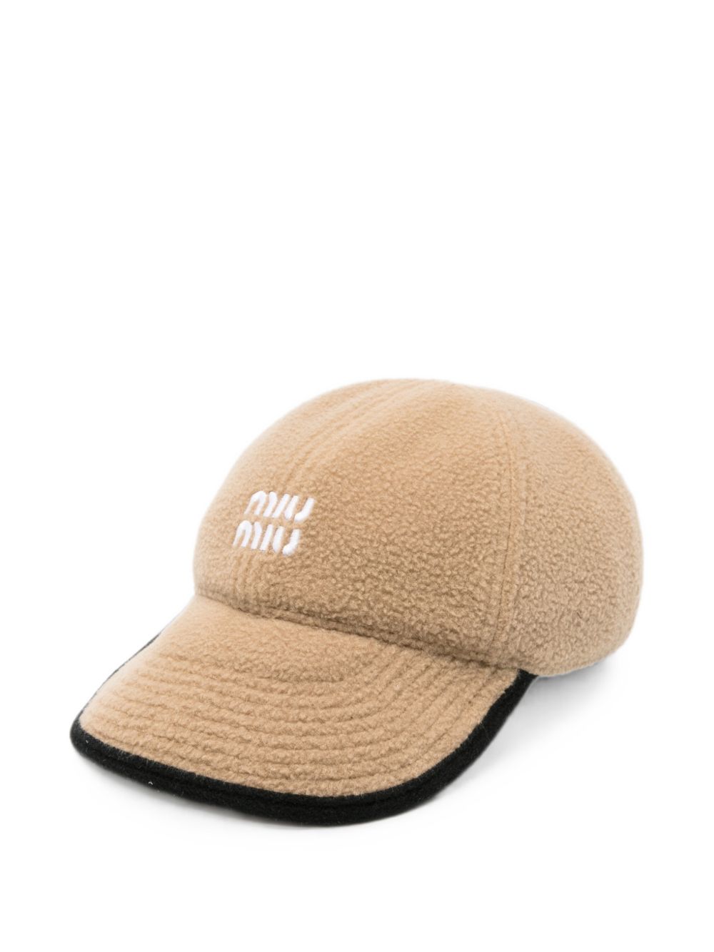 Miu Miu Women Fleece Wool Baseball Cap