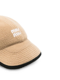 Miu Miu Women Fleece Wool Baseball Cap