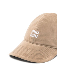 Miu Miu Women Velvet Baseball Cap