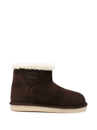 Miu Miu Women Suede Leather Boots