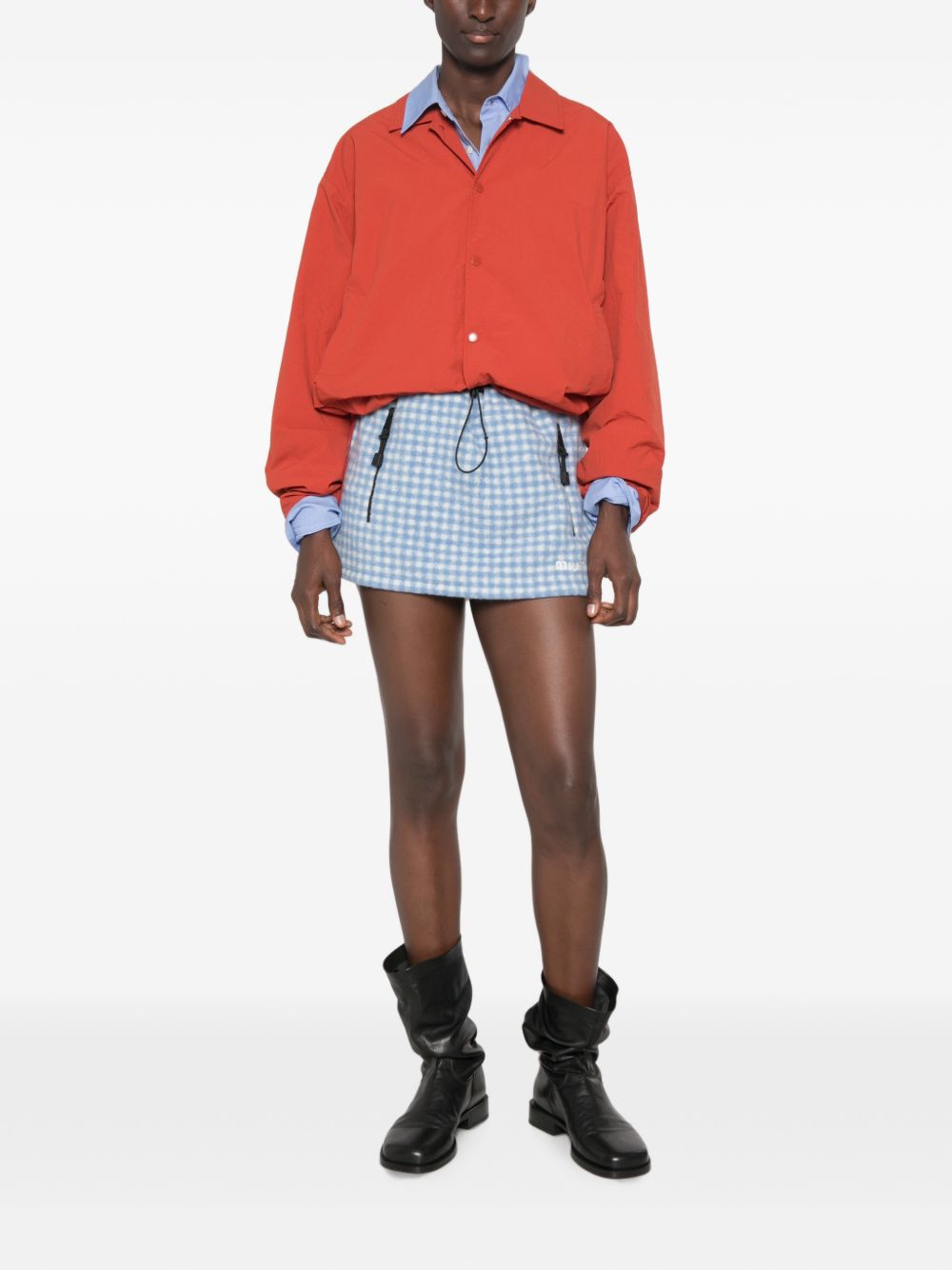 MIU MIU Miu Miu Women Wool Blend Mini Skirt