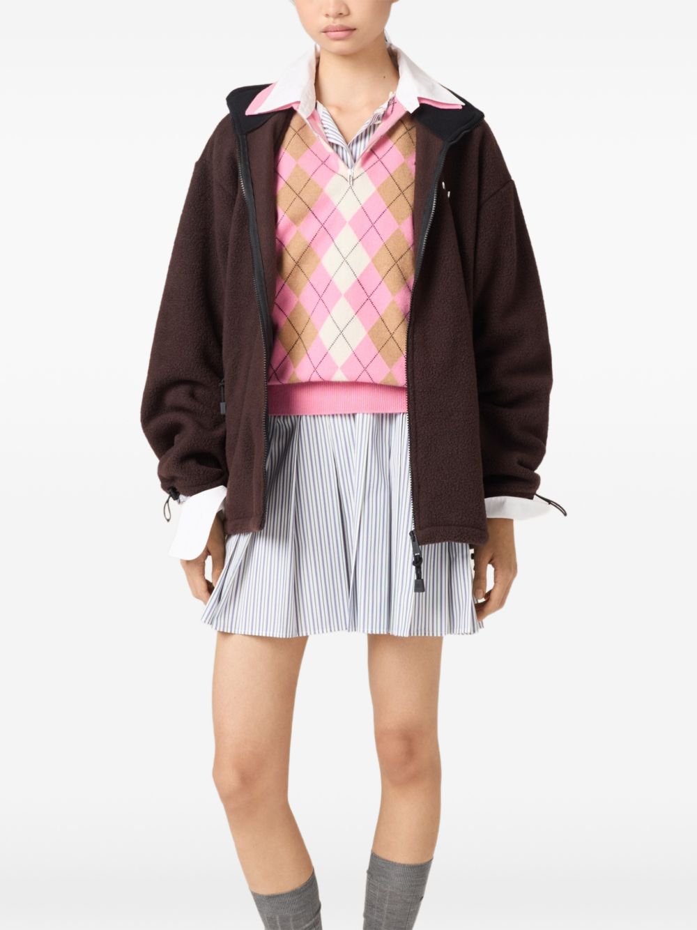 MIU MIU Miu Miu Women Fleece Blouson Jacket