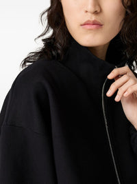 MIU MIU Miu Miu Women Half-Zip Fleece Sweatshirt