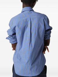 Miu Miu Women Checked Cotton Shirt