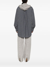 Miu Miu Women Checked Flannel Shirt