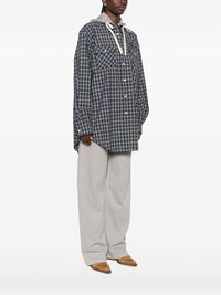 Miu Miu Women Checked Flannel Shirt