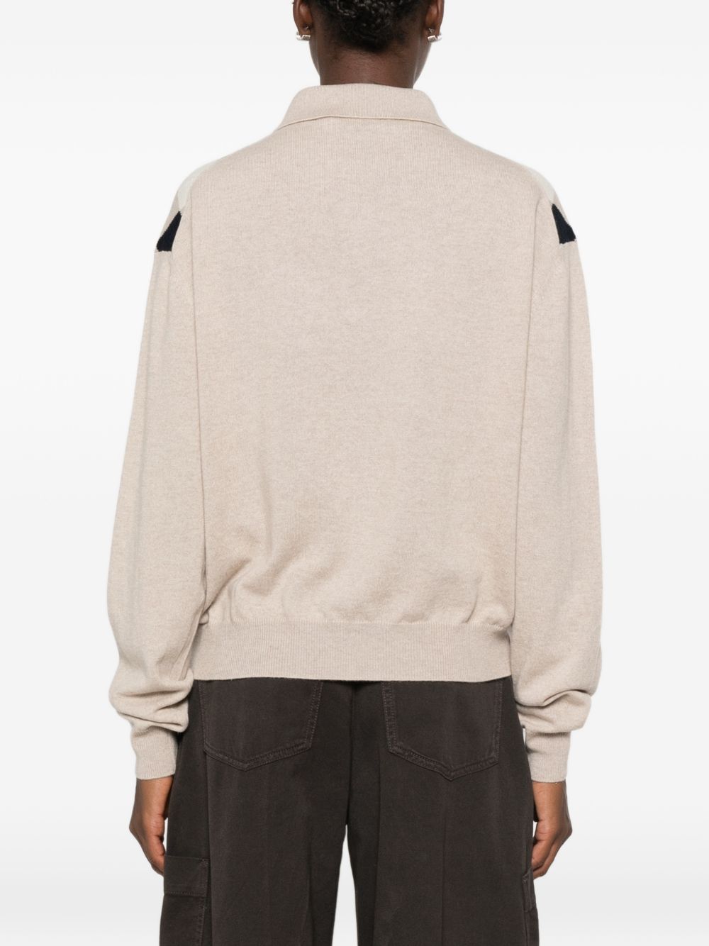 Miu Miu Women Logo Cashmere Polo Shirt – Bluefly