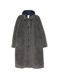 Miu Miu Women Wool Blend Long Coat
