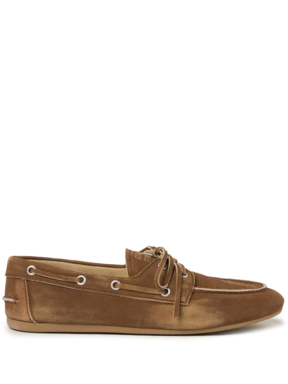Miu Miu Women Leather Loafers