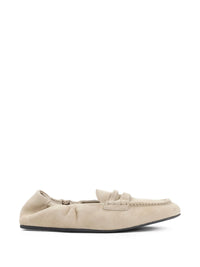 MIU MIU Miu Miu Women Ruches Suede Leather Loafers
