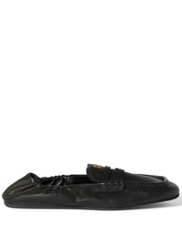 MIU MIU Miu Miu Women Ruches Leather Loafers
