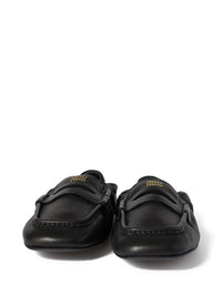 MIU MIU Miu Miu Women Ruches Leather Loafers