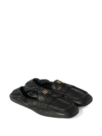 MIU MIU Miu Miu Women Ruches Leather Loafers