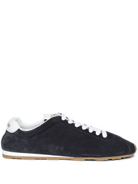 Miu Miu Women Plume Suede Leather Sneakers