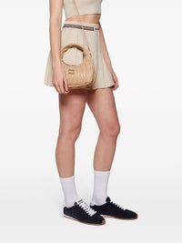 Miu Miu Women Plume Suede Leather Sneakers
