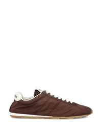 Miu Miu Women Plume Suede Leather Sneakers
