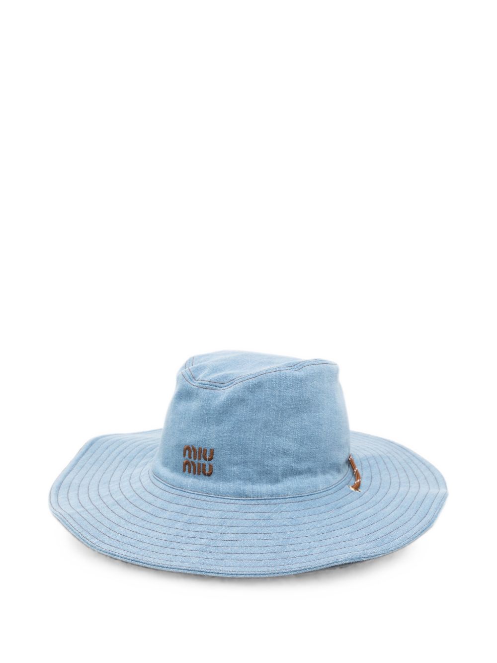 Miu Miu Women Denim Cowboy Hat