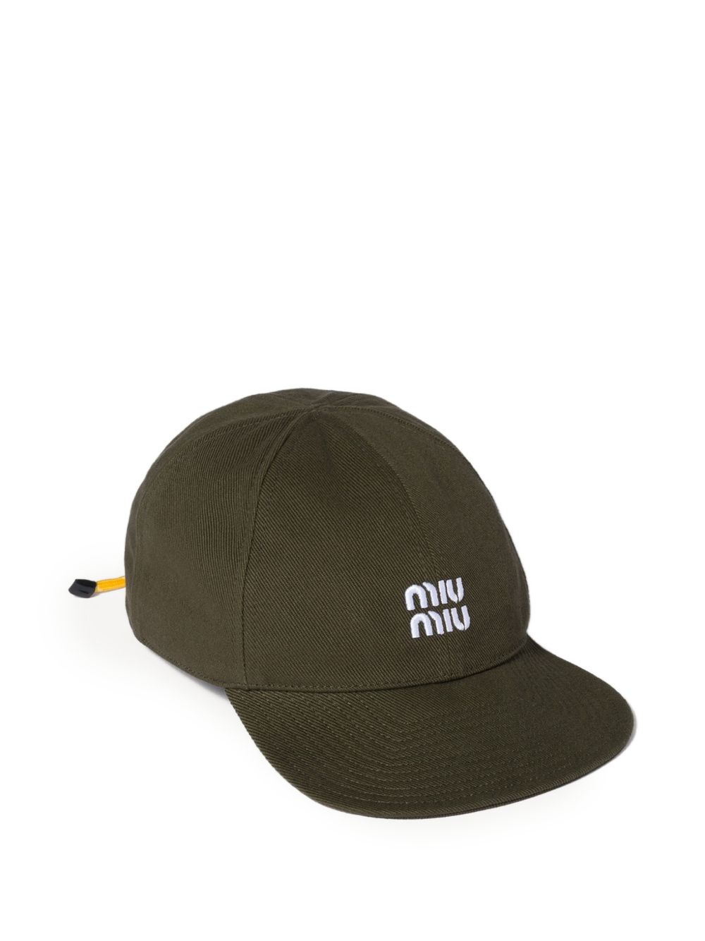 Miu Miu Women Logo Cotton Baseball Cap