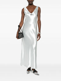 Miu Miu Women V-Necked Long Dress