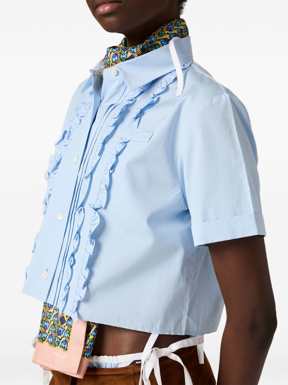 MIU MIU Miu Miu Women Cotton Shirt