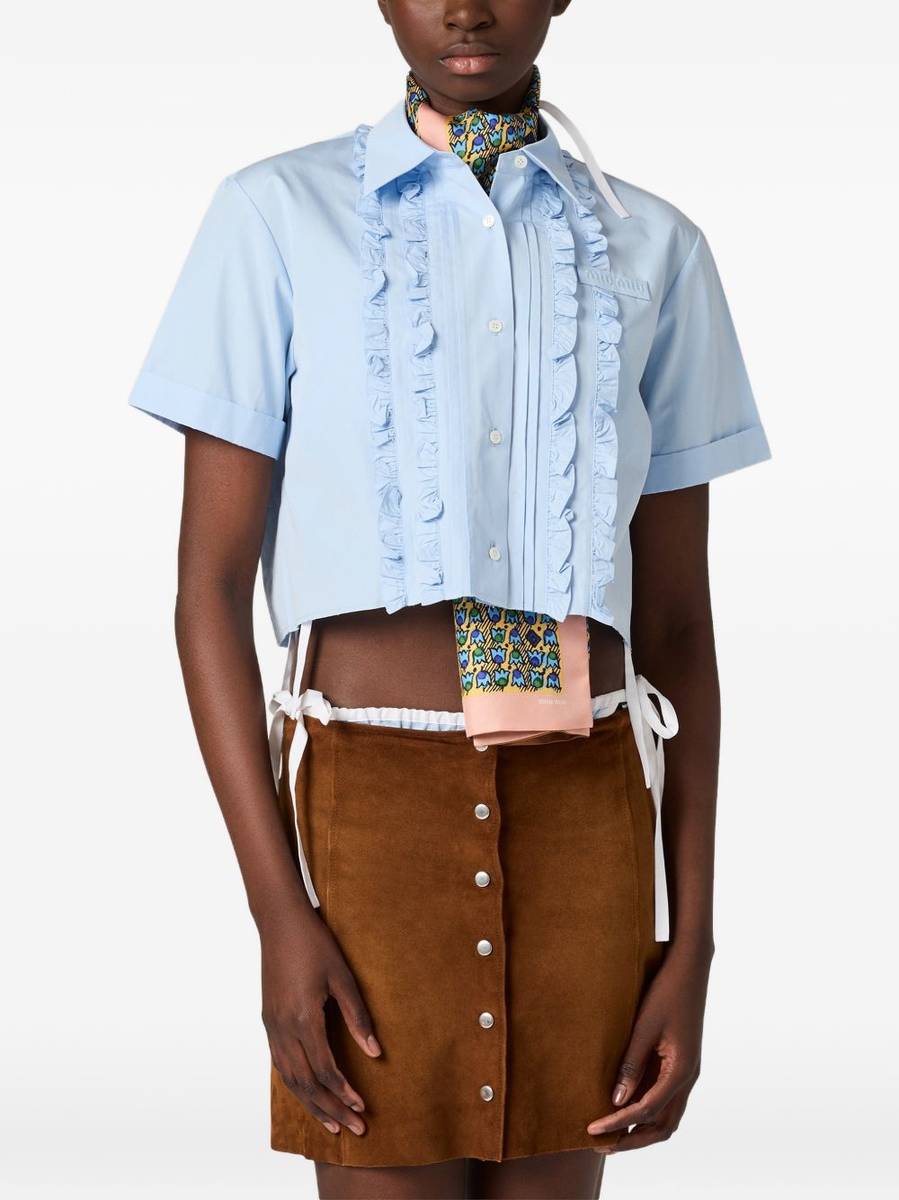 MIU MIU Miu Miu Women Cotton Shirt
