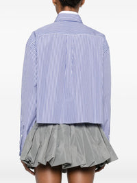 Miu Miu Women Logo Cotton Shirt