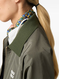 Miu Miu Women Zipped Blouson Jacket