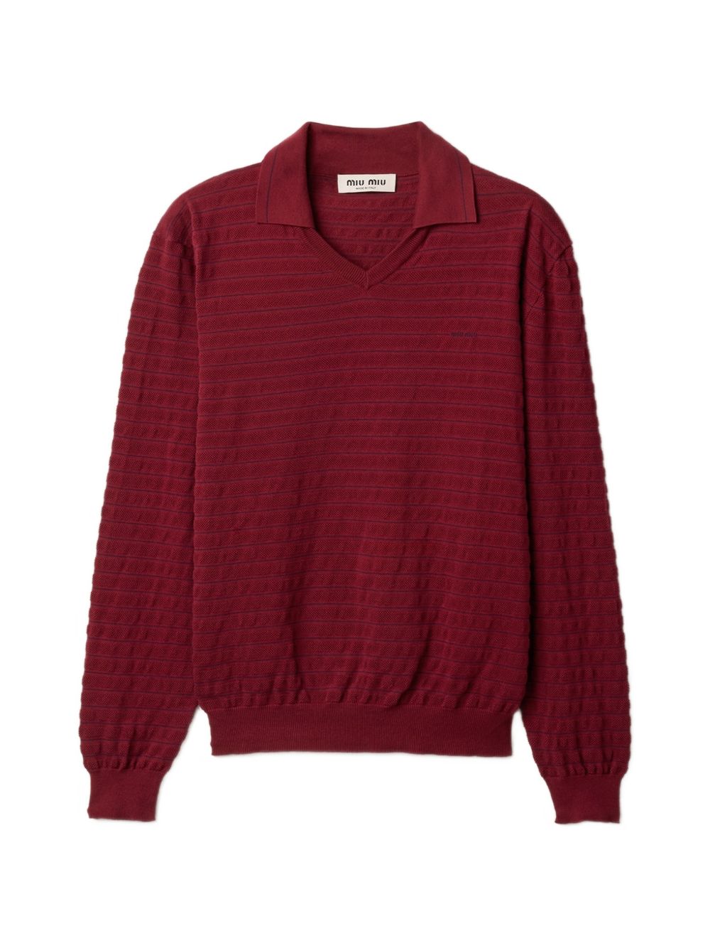MIU MIU Miu Miu Women Cotton Polo Shirt